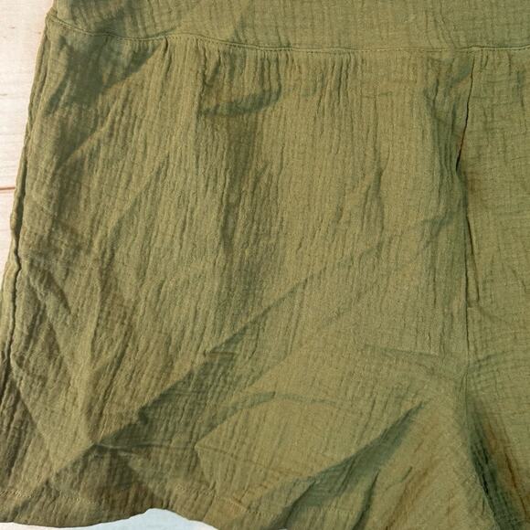 One 5 One Green High Rise Pullon Shorts Size XXL - Picture 2 of 7